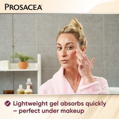Prosacea ROSACEA GEL Relief: Redness Pimples Irritation MEDICATED HOMEOPATHIC