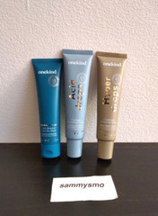 OneKind Acid Drops serum, hyper drops serum, radical repair pro mask 1 fl oz