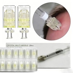 5-100pc 5 Pin Crystal Multi-Tips Replace Needle For Beauty Facial Skin Care Tool
