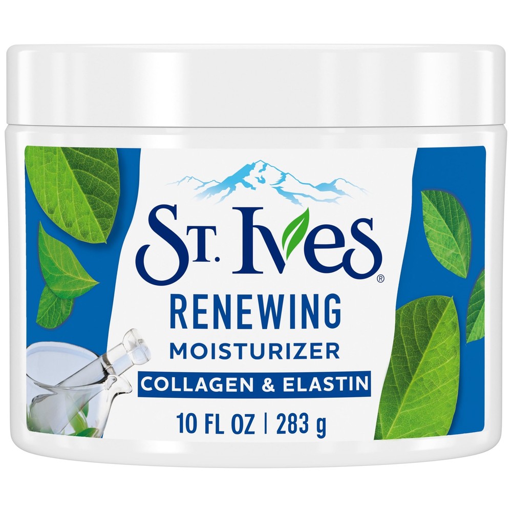 St. Ives Renewing Collagen & Elastin Face 10 Ounce (Pack of 1), Timeless Skin