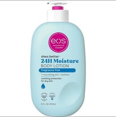 Shea Better Body Lotion Fragrance Free, 24-Hour Hydration Skin Care, Lightweight