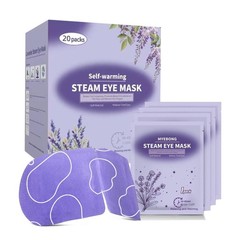 20 Packs Steam Eye Masks for Dry Eyes, Warm Compress Eye Mask, Self Heating Eye