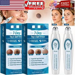 2PCS Picdo Tag & Spot Eraser Mole Skin Tags Removal Tool Eraser Pen Painless