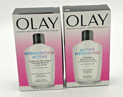 2 Pack 4 oz Olay Active Hydrating Skin Formule Original Liquid Beaute