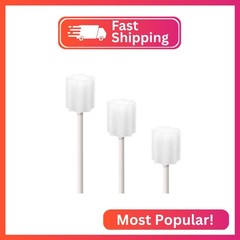 Disposable Mouth Swabs Sponge – Unflavored & Sterile Oral Swabs Dental Swabstick
