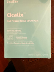 ZealSea Cicalix Soothing Multi-Trigger Rescue Serum Face Mask 25mL 10pcs