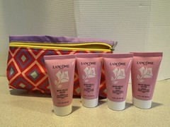 4x Lancome Rose Jelly Mask Intense Re-Hydrating Mask 1oz Each Total 4oz + Bag