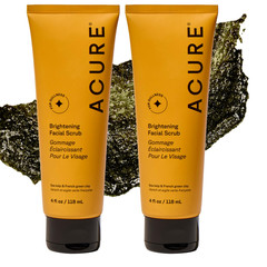 Organics Brightening Facial Scrub, 4 Fl. Oz, Pack of 2