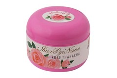 MYANMAR THANAKA POWDER 100% ROSE SCENT REDUCE ACNE / DARK SPOTS / MALASMA 140 g