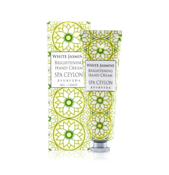 Spa Ceylon Sri Lanka White Jasmine – Brightening Hand Cream 30g