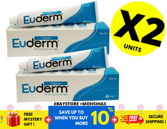 Euderm Cream 45g Relieves Dry Scaly Itchy Irritated Skin & Cracked Heel ( X 2 )