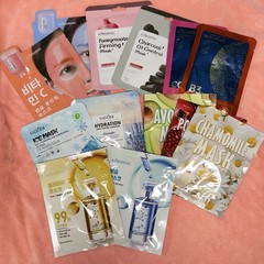 30 Random KORMESIC Facial Sheet Mask Set – Hydrating Firming