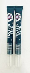 Set Of 2 Bath and Body Works Frosted Icing Lip Gloss Shimmer Shine Tint Balm New