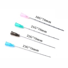 5-50PCS Disposable 18G 22G 23G 25G 27G Micro Cannula with Puncture Fillers US