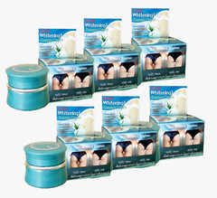 6x ISME Whitening Cream Leg Therapy Groin Bikini Elbow Knees Lightening Skin 5g