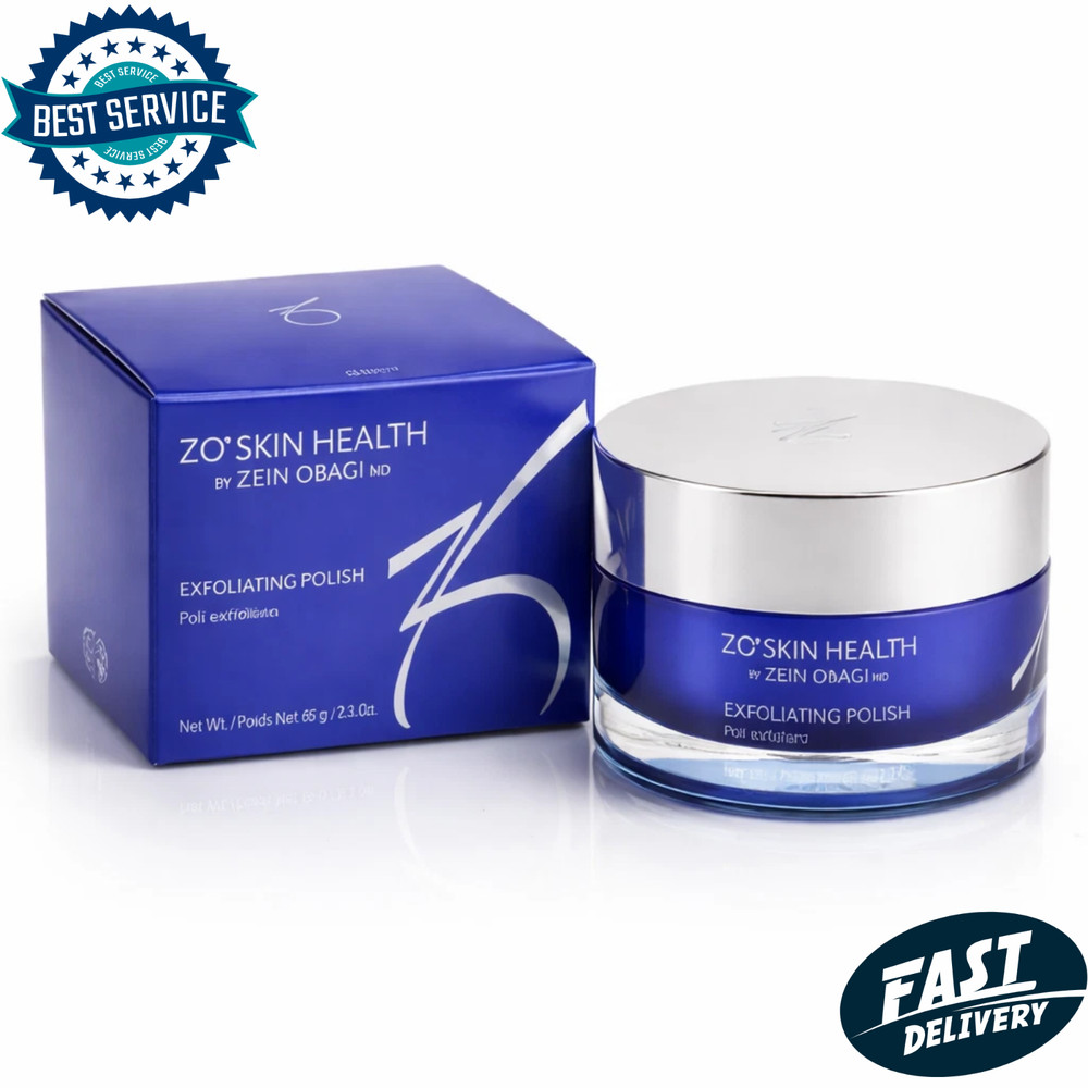 ZO Skin Health Exfoliating Polish 65g 2.3oz Face Scrub New In Box