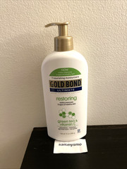 Gold Bond Ultimate Restoring Lotion Green Tea and Vitamin C, 13 oz. Read descrip