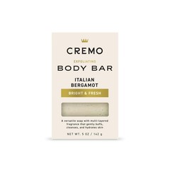 Cremo Exfoliating Body Bar for Men, Italian 5 Ounce (Pack of 1), Other