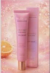 Manna Kadar – Vitamin C & Collagen Eye Cream – 1.69 fl oz – Brightening Firming