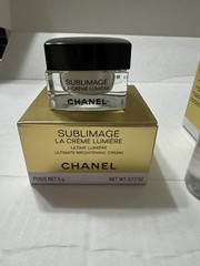 Chanel Sublimage La Creme / La Lotion LUMIERE 0.17 oz / 5g & 0.34/10ml