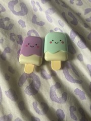 2pc Lip Balm: Popsicles For All Ages And Genders. 🩷😍💞💕😍👧🏼👧🏽