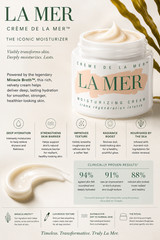 La Mer Crème de la Mer Moisturizing Cream 2oz 60ml New Sealed In Box NIB