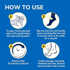 Dr. Scholl&rsquo;s Dry, Cracked Skin, Ultra Hydrating Foot Mask, 3 Pairs Moisturizing