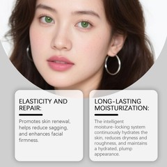 3-180pcs Polypeptide Collagen Elastic Essence Cream Anti-Wrinkle Micro-Molecular