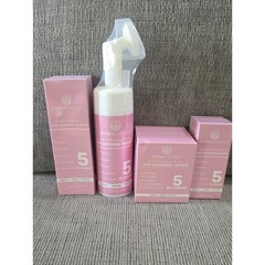 Hydravescent Age Defense 5-in-1 Skincare Collection- Toner, Mousse, Cream, Serum