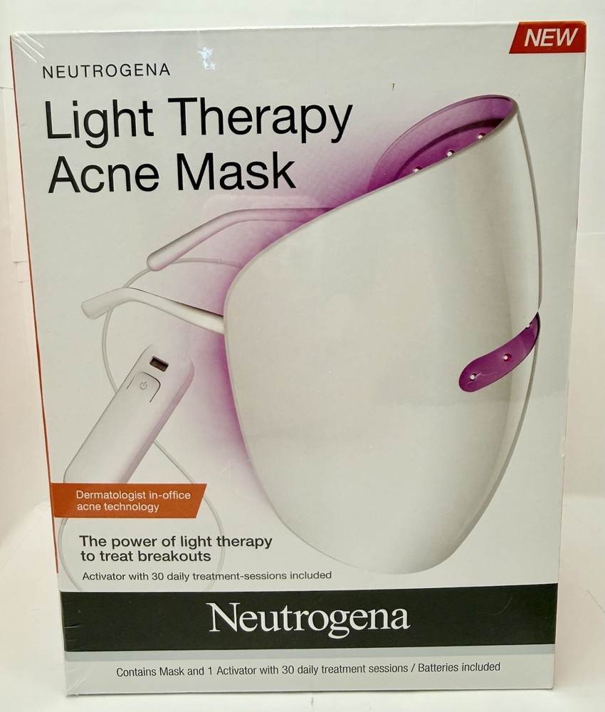 Light Therapy Acne Mask Chemical UV Free Treatment | Factory Sealed 2018
