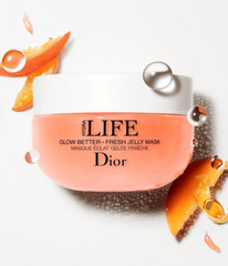 DIOR HYDRA LIFE GLOW BETTER FRESH JELLY MASK size 1.8oz