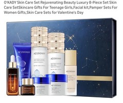 AESTHTANY REJUVENATING SKIN LUXRIOUS SKIN CARE SET