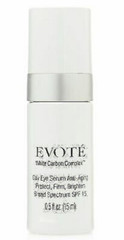 Evoté Beauty White Carbon Anti-Aging Day Eye Serum SPF 15 0.5 oz Made in Italy