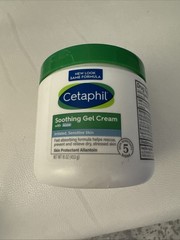 Cetaphil Soothing Gel Cream with Aloe 16oz – Exp 12-2026