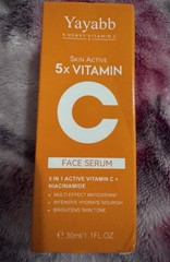 Yayabb Skin Active 5X Vitamin C Face Serum Niacinamide Brightening 30ml