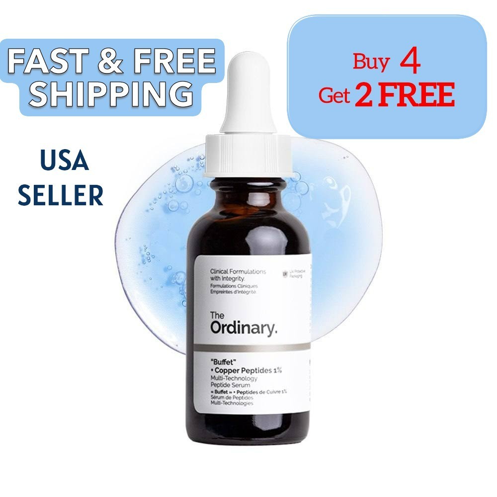The Ordinary Buffet + Copper Peptides Serum Multi-Tech 1% – Aging-Wrinkles 30ml