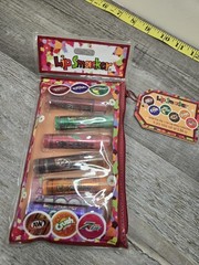 Bonne Bell Lip Smacker Soda Pop Zip N Go Lip Balm Gloss Collection Set 2009