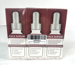 NEW 3-Pack LAKIBOLE – 5% Niacinamide Serum with 5% Damascus Rose Floral Water