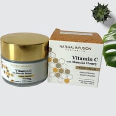 Natural Infusion Australia Vitamin C with Manuka Honey face Cream 3.52 fl oz