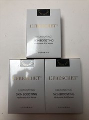 Lot Of 3 L’Freschet Skin Boosting Hyaluronic Acid Serum, 1.75 Fl Oz. New! READ