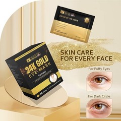 Taimand under Eye Patches (30 Pairs), 24K Gold under Eye Mask for Puffy Eyes, Da
