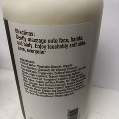 Everyone for Everybody Lotion Unscented 3 In 1 Hands Face Body 32oz Coconut Oil