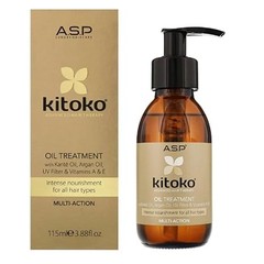 Kitoko Oil Treatment 3.88 Ounce with Easy Dispensing Pump BESTSELLER