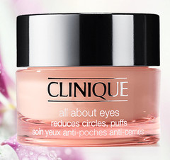 Clinique all about eyes eye cream reduces circles ,full size 0.5 oz /15ml ,unbox