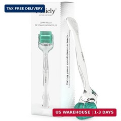 Derma Roller – Professional Microneedling Tool for Hair, Skin & Face – 192 Authe