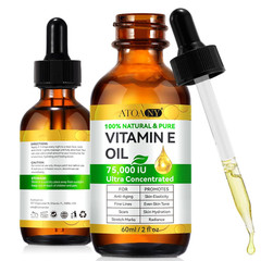 Vitamin E Oil,Natural Vitamin E Oil for Skin 75,000 IU, Organic Pure Vitamins E
