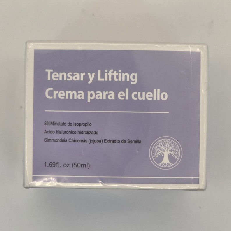Tensar y Lifting Tighten & Lift Neck Cream Firming Moisturizer Lavender 50 ml