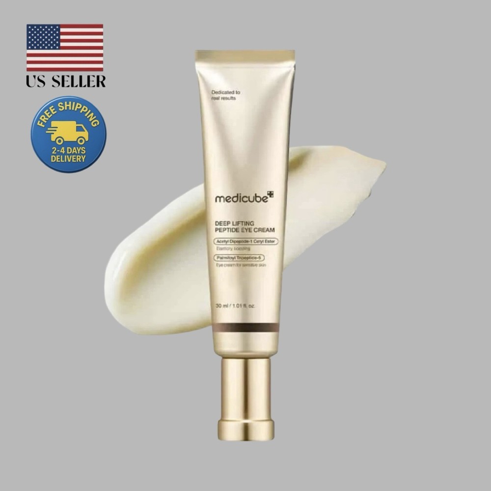 MEDICUBE Deep Lifting Peptide Eye Cream For Face 30ml Exp:01/2028 *RENEWED*