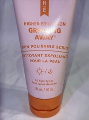 Higher Education Grinding Away Skin Polishing Scrub 3 fl oz / 90mL New SEALED