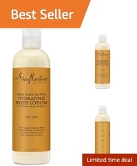 Shea Moisture Raw Shea Body Lotion – Intense Moisturizer for Dry Skin